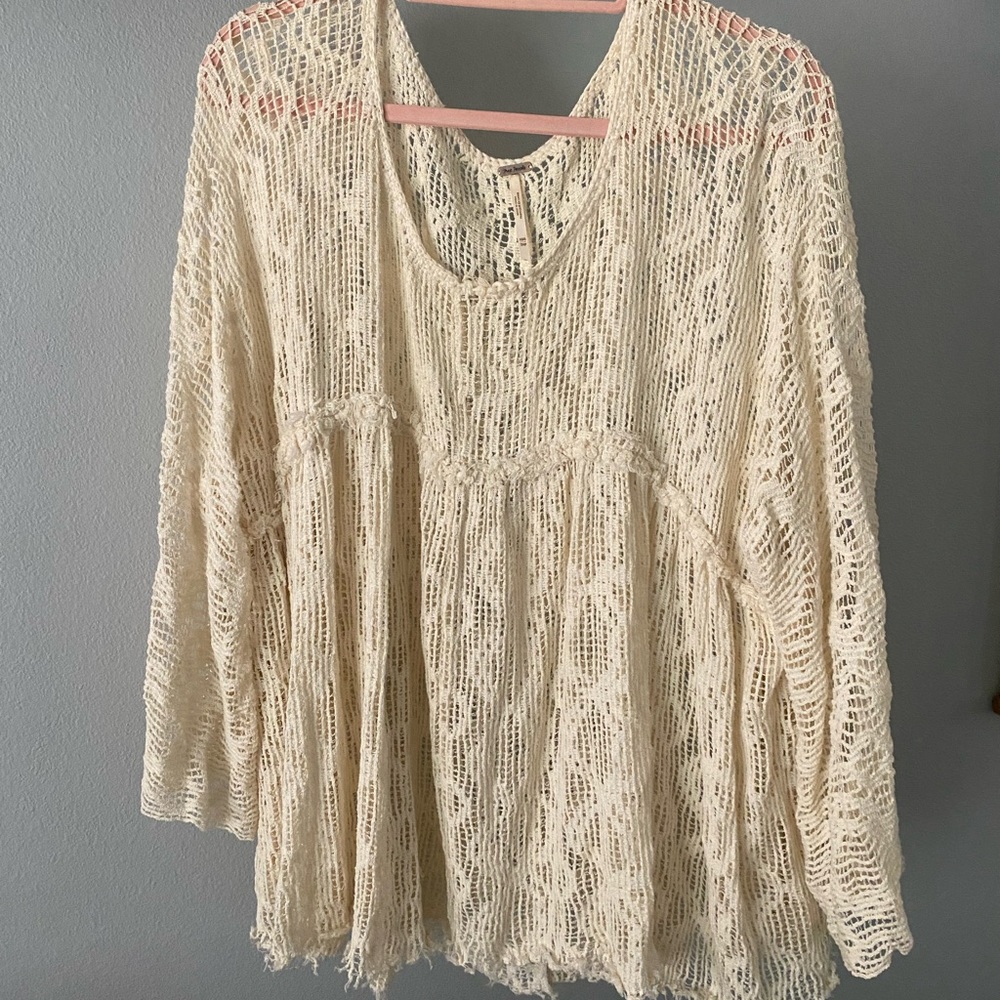 Slouchy free people sweater